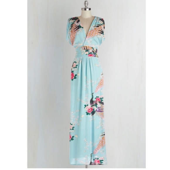 Modcloth Dresses & Skirts - ModCloth  Feeling Serene Maxi Dress